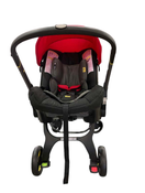 used Doona Infant Car Seat & Stroller Combo, 2022, Flame Red