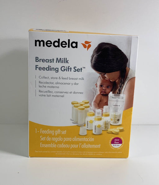 used Medela Breast Milk Feeding Gift Set