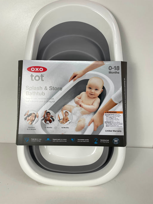 used OXO Tot Splash & Store Baby Bathtub