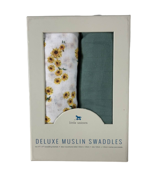 used Little Unicorn Deluxe Muslin Swaddle