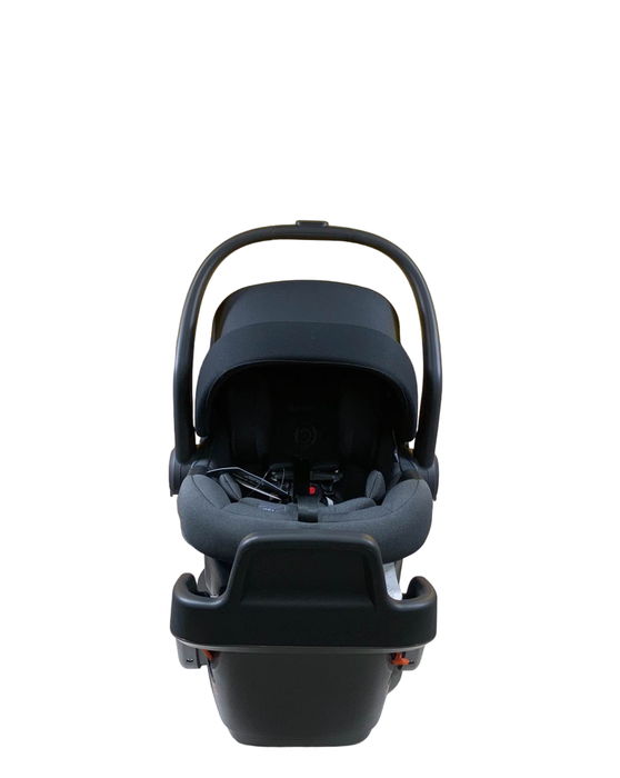 used UPPAbaby MESA MAX Infant Car Seat and Base, Jake Charcoal, 2022