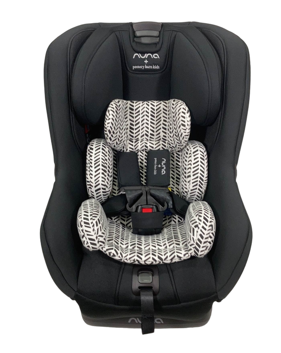 secondhand Nuna RAVA Convertible Car Seat, Pottery Barn Kids-Broken Arrow Caviar, 2022