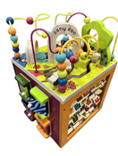 secondhand B. toys Zany Zoo Wooden Activity Cube