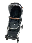 used Mockingbird Single to Double Stroller, Silver with Penny Leather, Black , 2022, Watercolor Drops