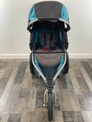 used BOB Revolution Flex Single Jogging Stroller, 2016, teal