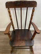 secondhand Child’s Wooden Rocking Chair