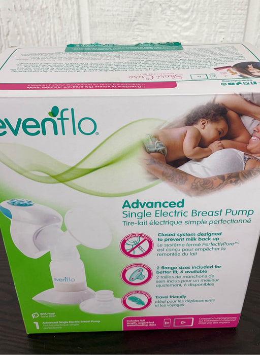 secondhand Evenflo Single Electric Breast Pump