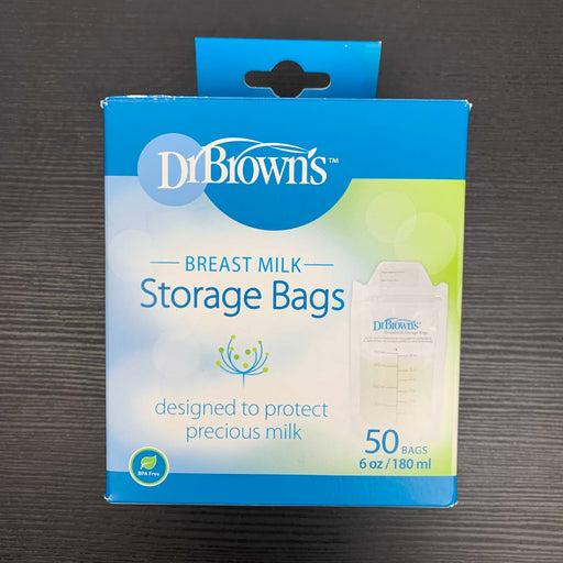 used Dr. Brown's Breast Milk Storage Bags, 50 Count