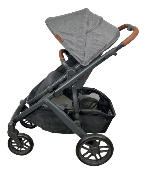 secondhand UPPAbaby VISTA V2 Stroller, 2022, Greyson (Charcoal Melange)