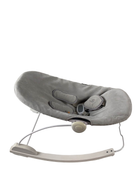 secondhand Bloom Coco Go 3-in-1 Bouncer, Natural Wood, Frost Grey Organic