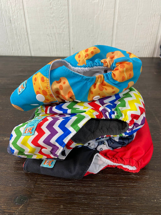 used Alva Baby One Size Adjustable Cloth Diapers