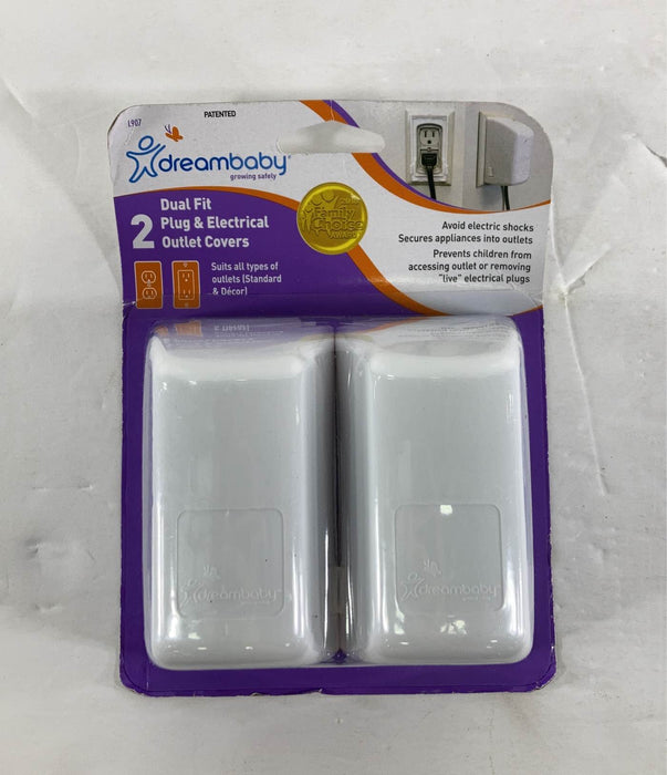 used Dreambaby Dual Fit Plug &Electrical Outlet Covers - 2 Pack