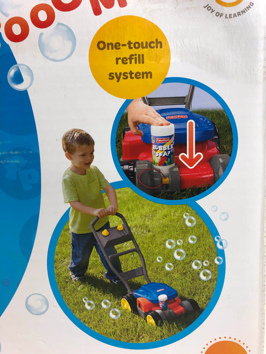 secondhand Fisher Price Bubble Mower