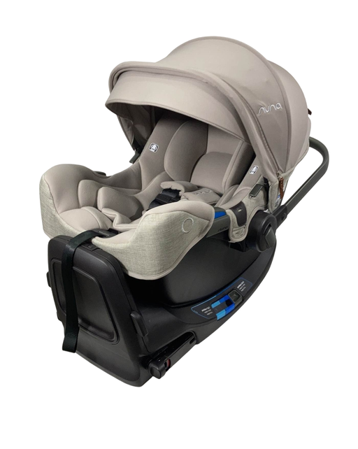 used Nuna PIPA rx Infant Car Seat with RELX Base, Hazelwood, 2023