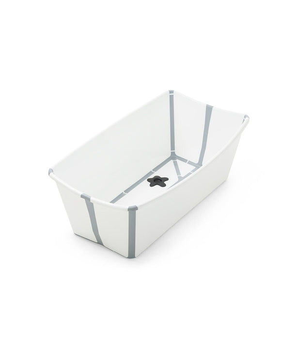 used Stokke Flexi Bath Foldable Baby Bathtub, White, Regular