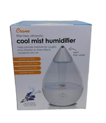 used Crane Filter-Free Droplet Cool Must Humidifier, Clear & White