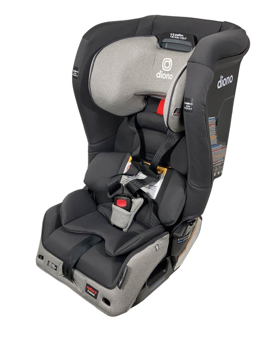 used Diono Radian 3RXT SafePlus Car Seat, Gray Slate, 2022