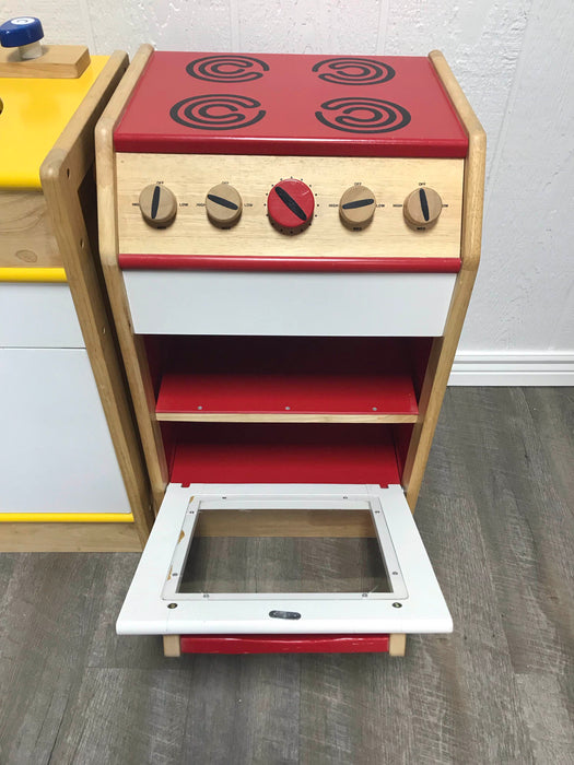 Lakeshore Pretend & Play Hardwood Kitchen Set