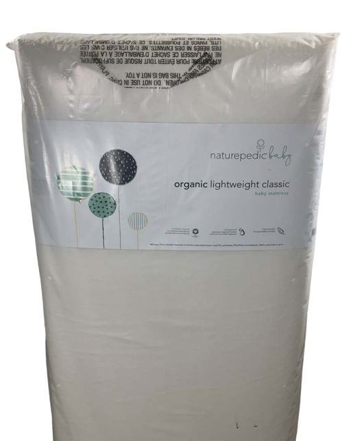 used Naturepedic Organic Lightweight Crib Mattress