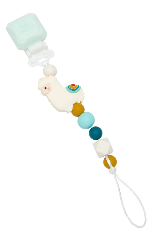 used LouLou Lollipop Pacifier Clip, Llama, Darling