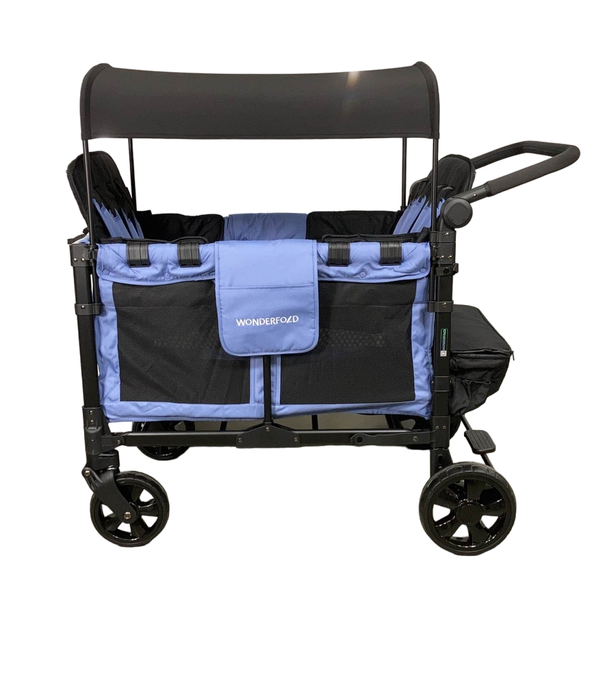 secondhand Wonderfold W4 Elite Stroller Wagon, Storm Blue, 2022