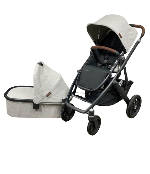 used UPPAbaby VISTA V2 Stroller, 2022, Anthony (White & Grey Chenille)