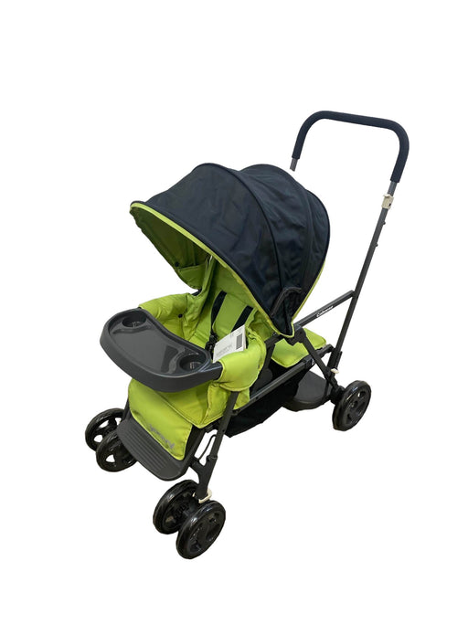 used Joovy Caboose Sit And Stand Tandem Double Stroller, Apple Tree, 2019