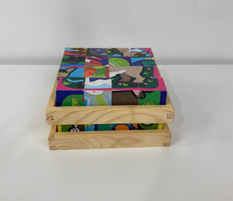 used BUNDLE Wooden Puzzles