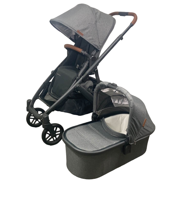 UPPAbaby VISTA V2 Stroller, Jordan (Charcoal Melange), 2022