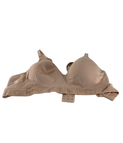 used Kindred Bravely Signature Sublime Contour Nursing & Maternity Bra, Large, Regular, Beige