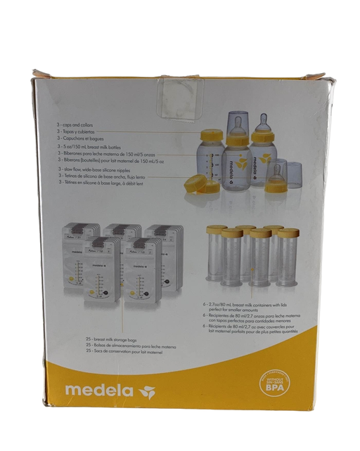 secondhand Medela Breast Milk Feeding Gift Set