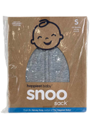 used Happiest Baby SNOO Sack, Small (5-12 lbs), Graphite Stars