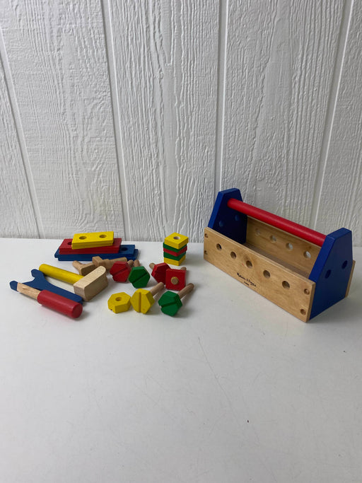 used Melissa & Doug Take-Along Tool Kit Wooden Toy