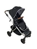 used Mockingbird Single to Double Stroller, 2022, Silver with Penny Leather, Windowpane, Black