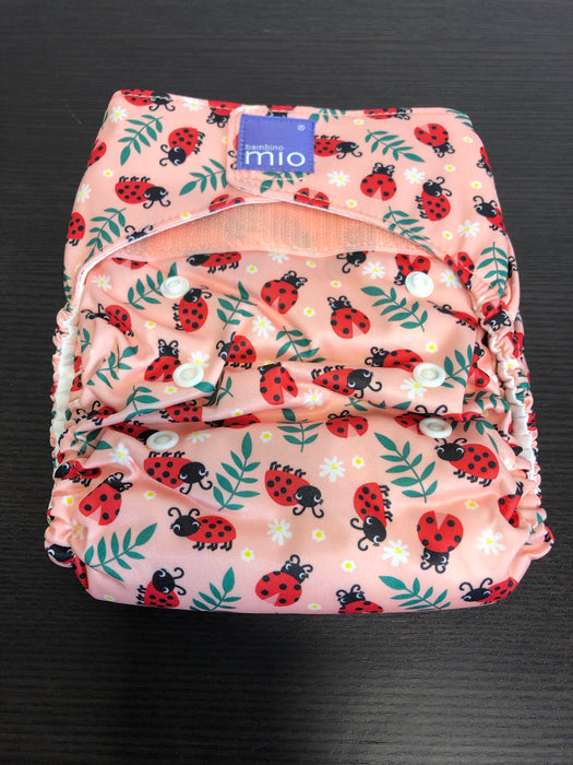 used Bambino Mio MioSolo Nappy, All-in-One Loveable Ladybug