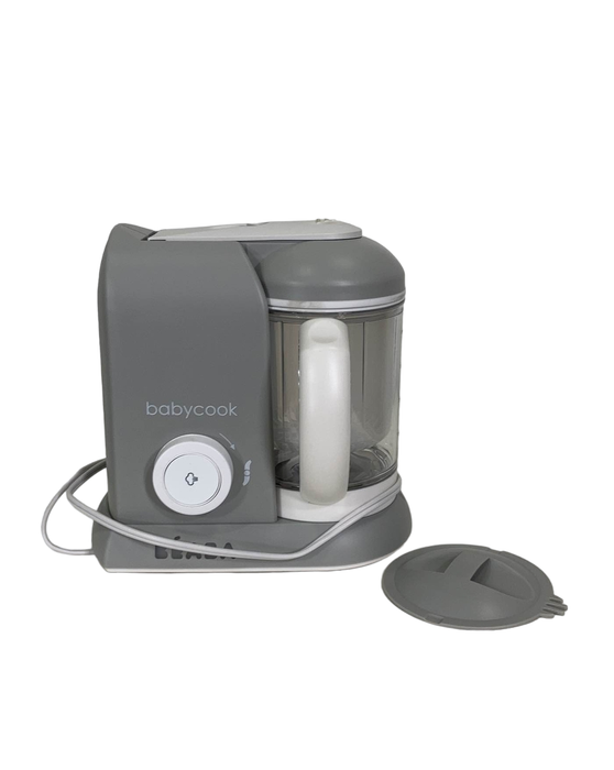 used Beaba Babycook Solo 4-in-1 Baby Food Maker, Grey