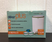 used Diaper Dekor Plus Refills