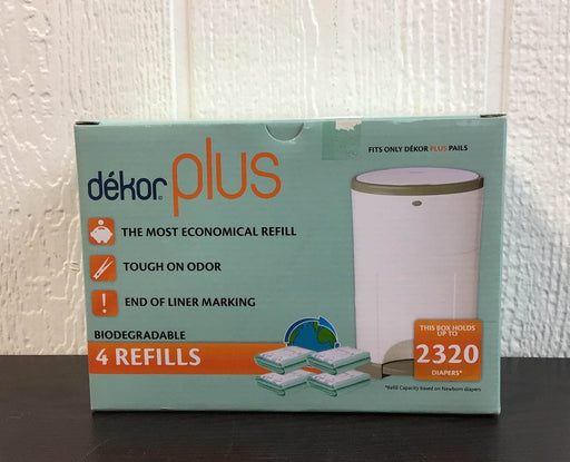 used Diaper Dekor Plus Refills