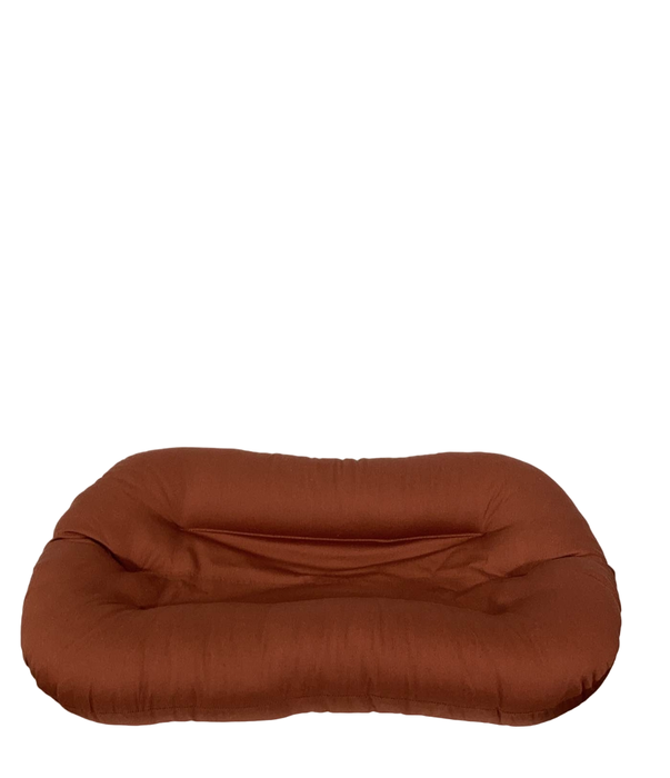 secondhand Snuggle Me Organic Sensory Infant Lounger, Gingerbread