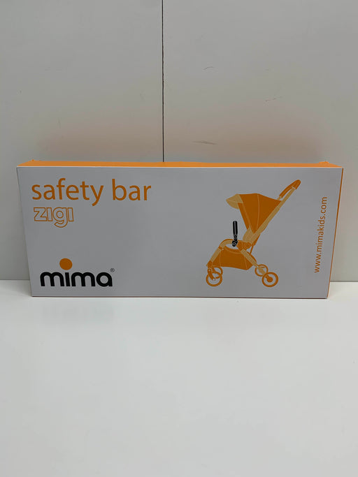 used Mima Zigi Stroller Safety Bar, Charcoal/Silver