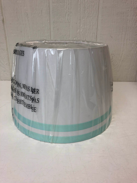 used Pottery Barn Kids Bradford Jute Lamp Shade, Aqua