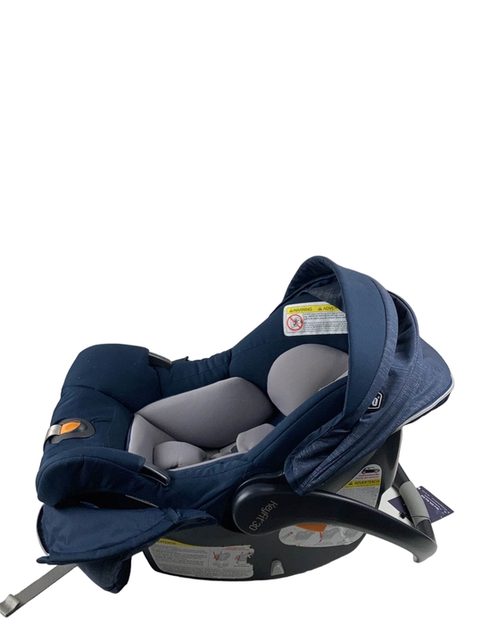 Chicco Keyfit 30 Zip Infant Car Seat, 2022, Harbor