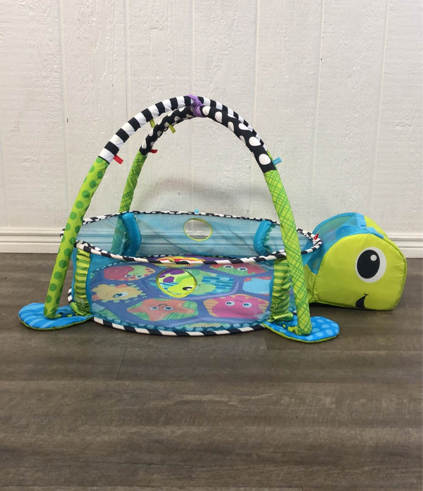 used Infantino Grow-With-Me Activity Gym and Ball Pit