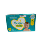 used Pampers Swaddlers Diapers, Size 4