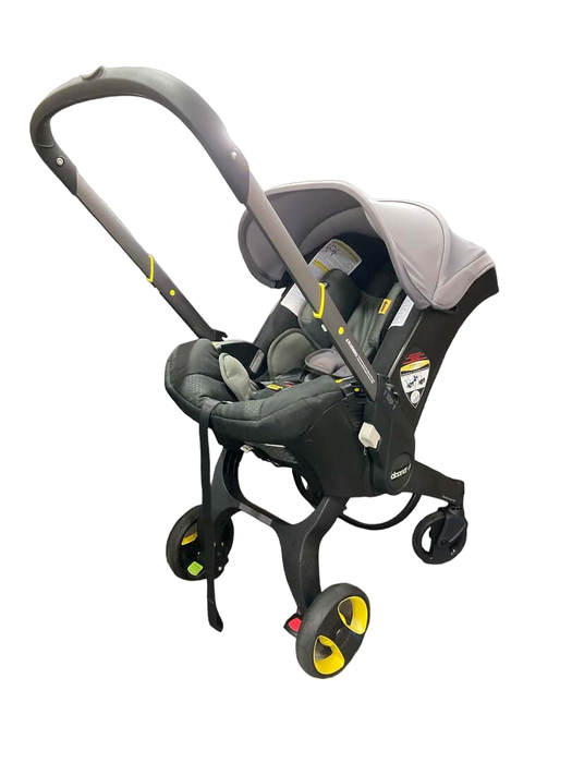 used Doona Infant Car Seat & Stroller Combo, 2022, Grey Hound