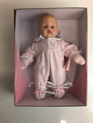 secondhand Madam Alexander Baby Huggums, Pink Check