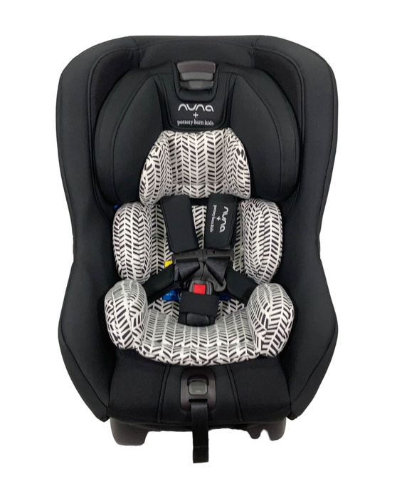 secondhand Nuna RAVA Convertible Car Seat, Pottery Barn Kids-Broken Arrow Caviar, 2021