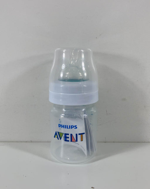 used Philips Avent Anti-Colic Bottles, 4oz, 1-Pack, Clear