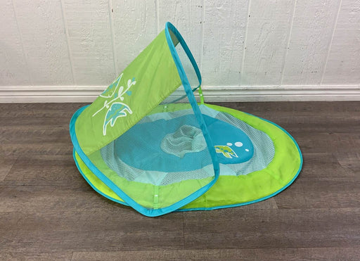 secondhand SwimWays Baby Spring Float with Sun Canopy