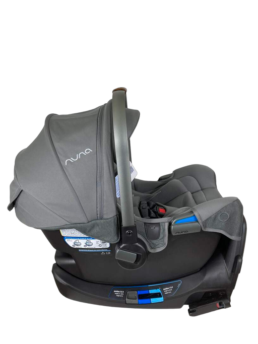 secondhand Nuna PIPA rx Infant Car Seat, Granite , 2022